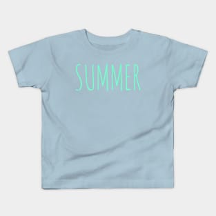 Summer t-shirt designs Kids T-Shirt